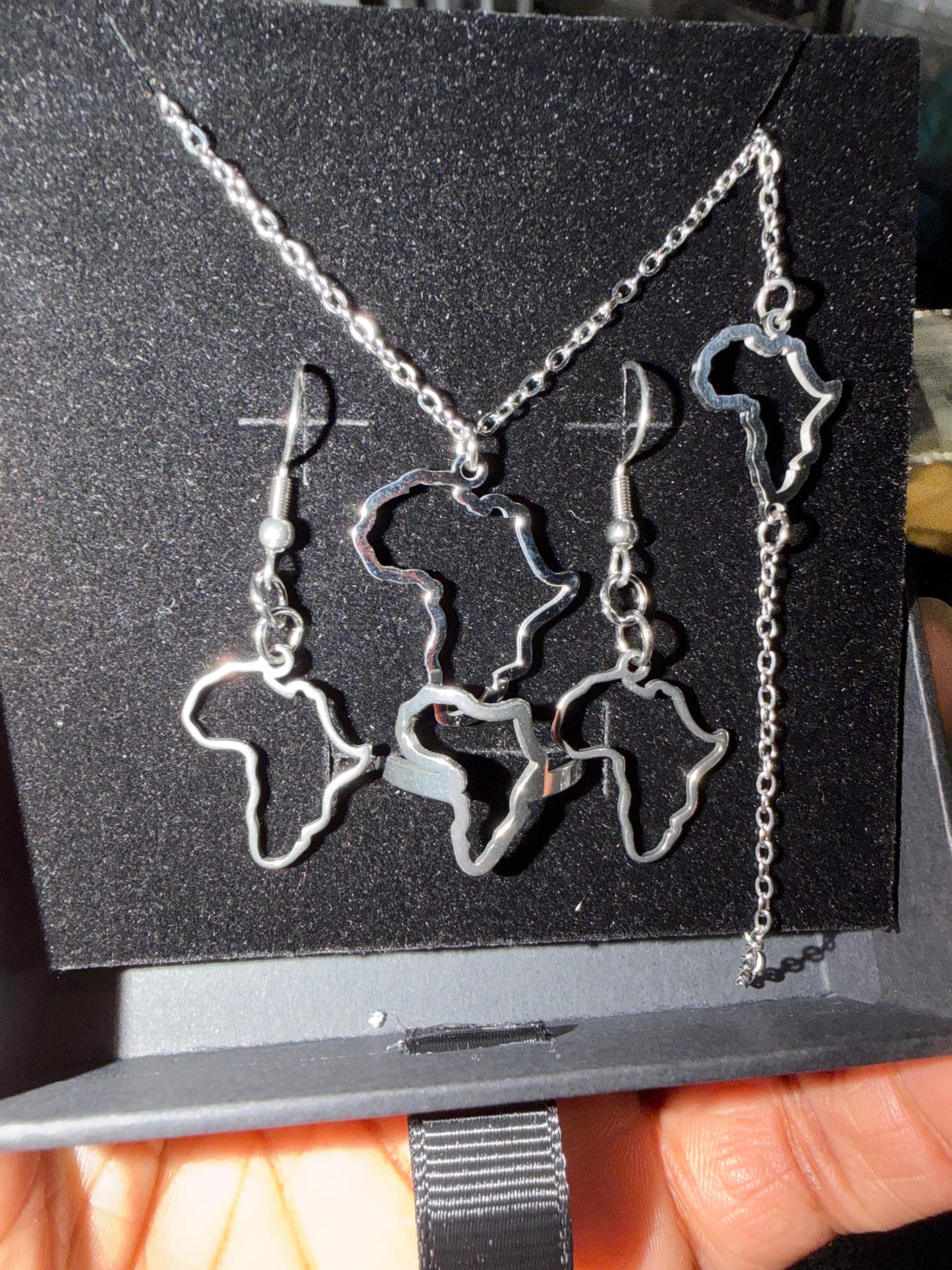 💎 Coffrets Bijoux Afro-Caraïbes acier inoxydable