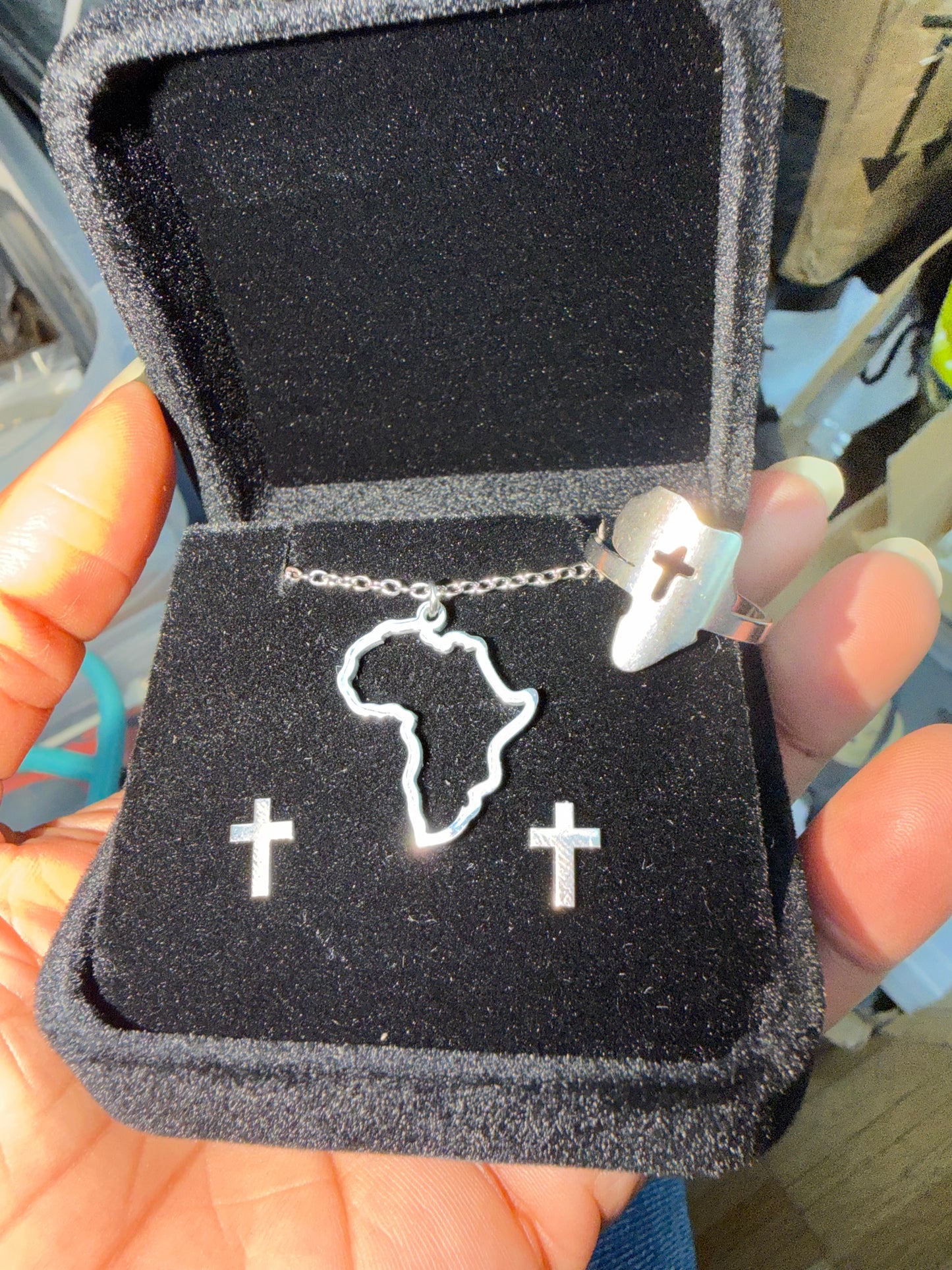 💎 Coffrets Bijoux Afro-Caraïbes acier inoxydable