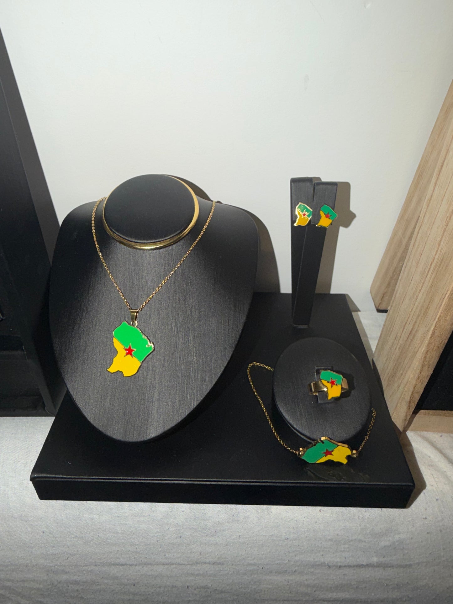 💎 Coffrets Bijoux Afro-Caraïbes acier inoxydable