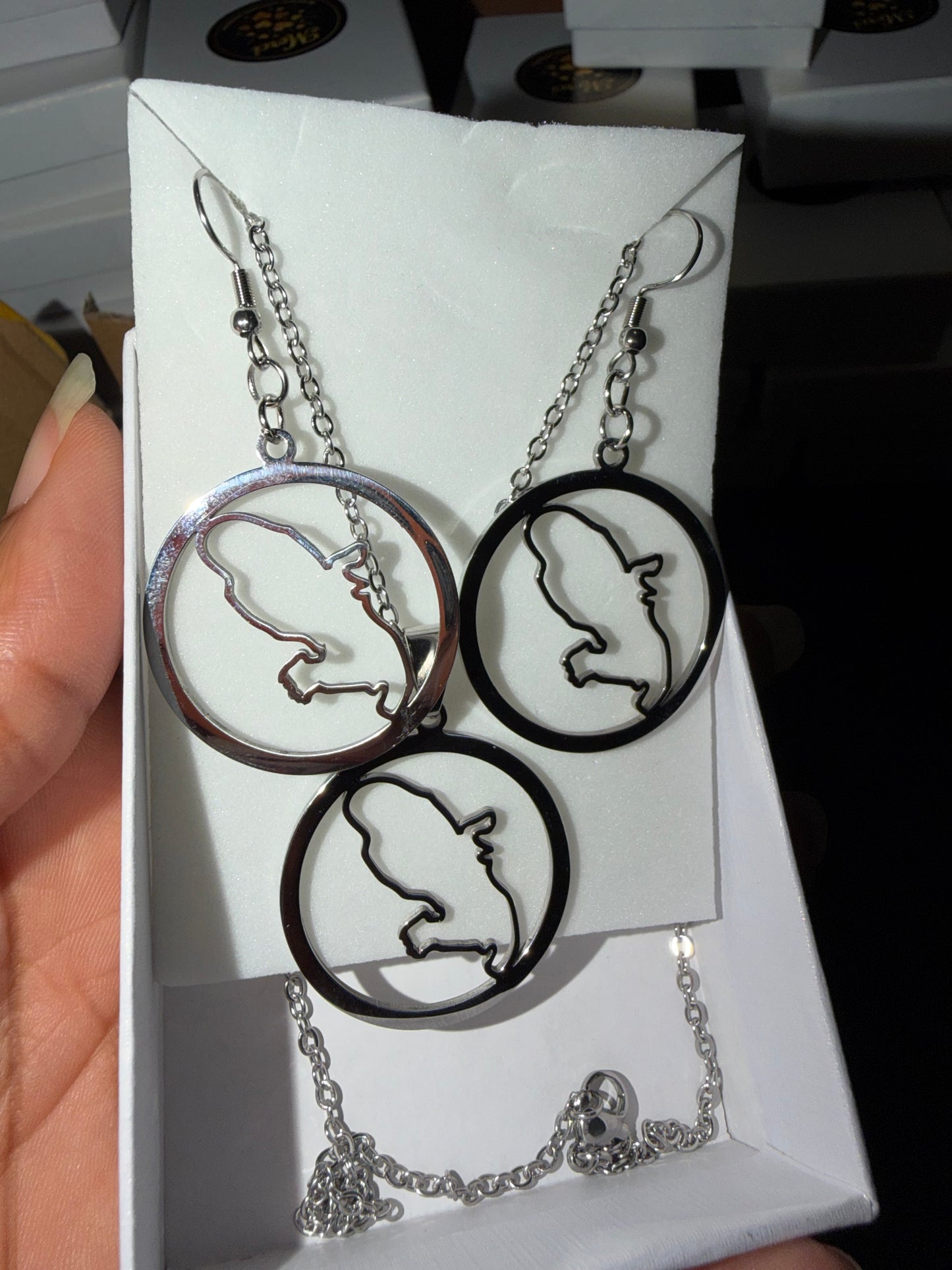 💎 Coffrets Bijoux Afro-Caraïbes acier inoxydable