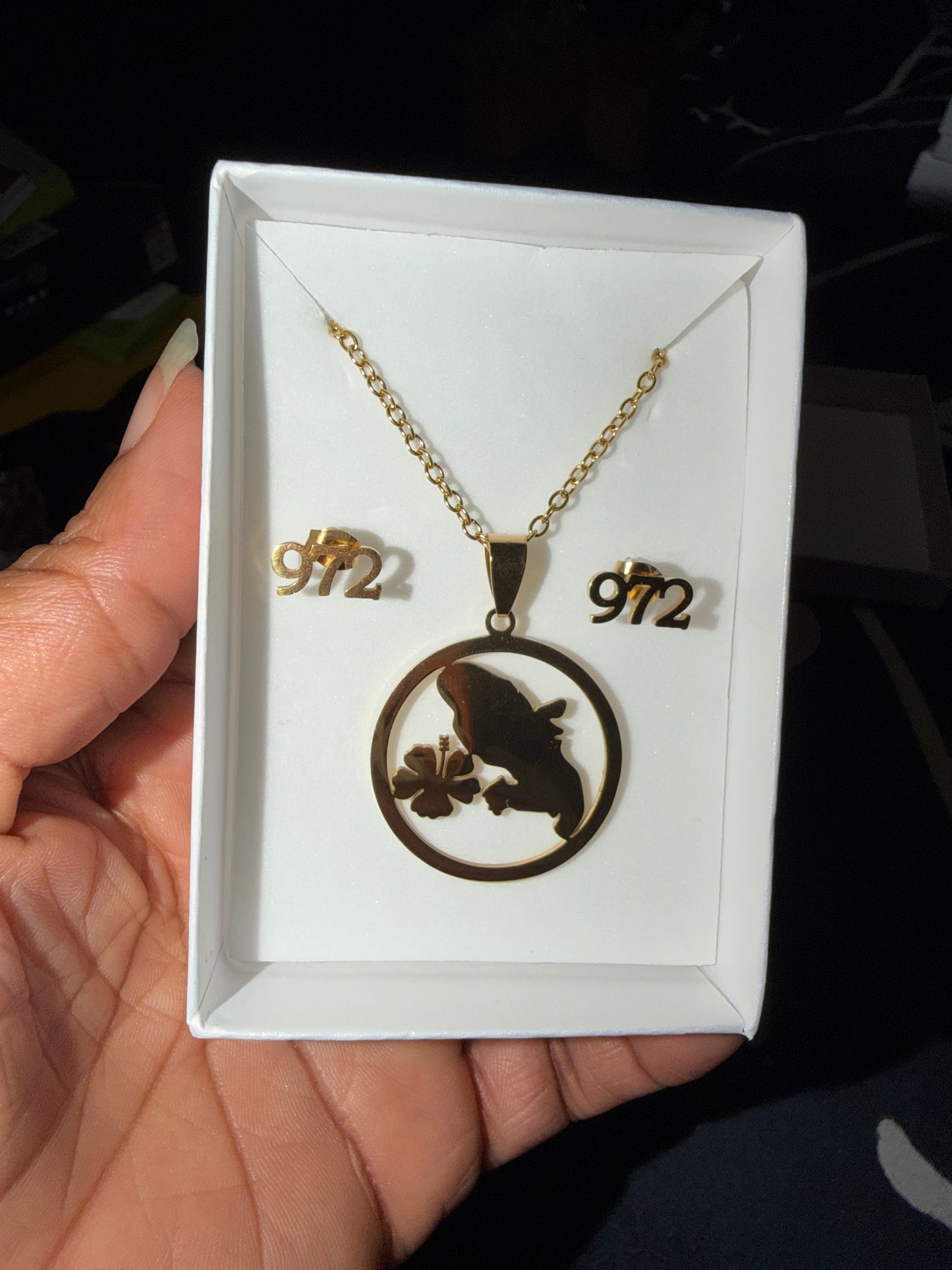 💎 Coffrets Bijoux Afro-Caraïbes acier inoxydable