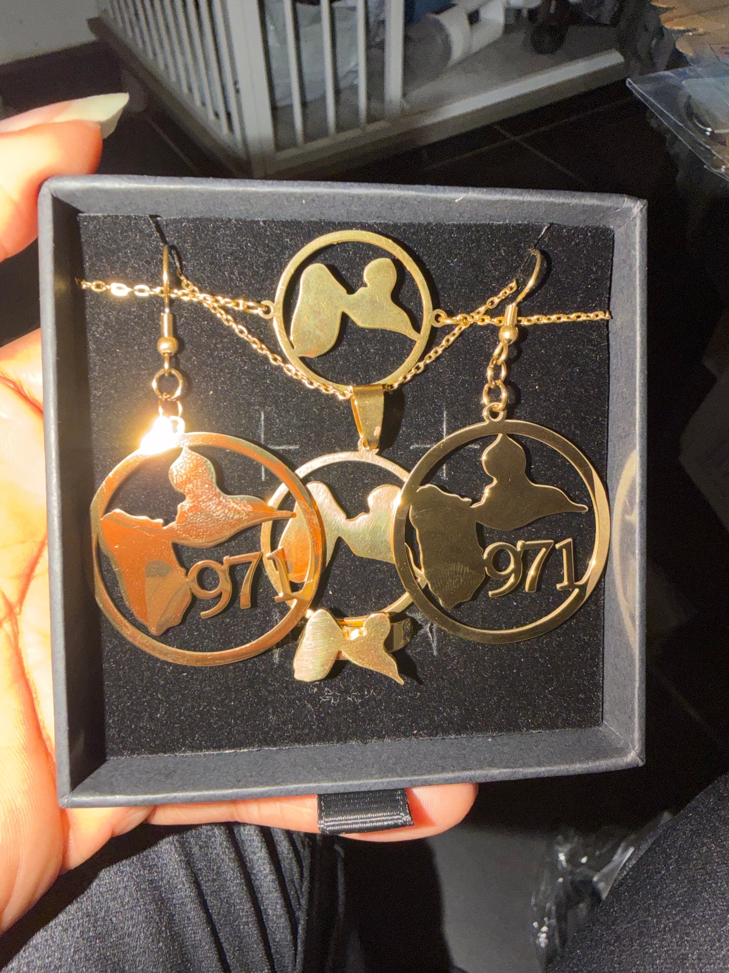 💎 Coffrets Bijoux Afro-Caraïbes acier inoxydable