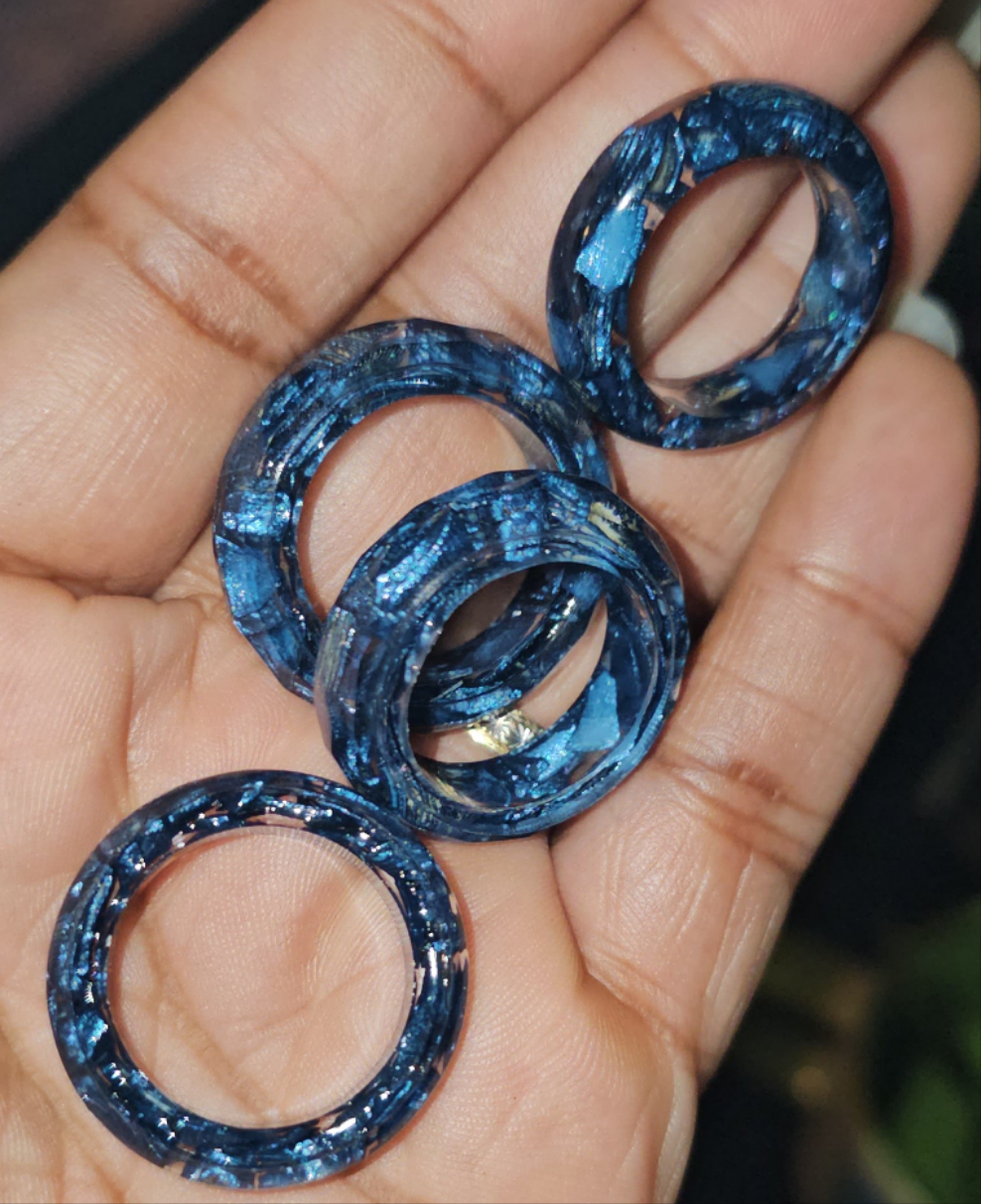 Bagues en résine Fantaisies (1 pcs)