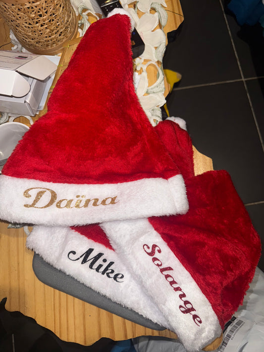 Bonnet de Noël personnalisable