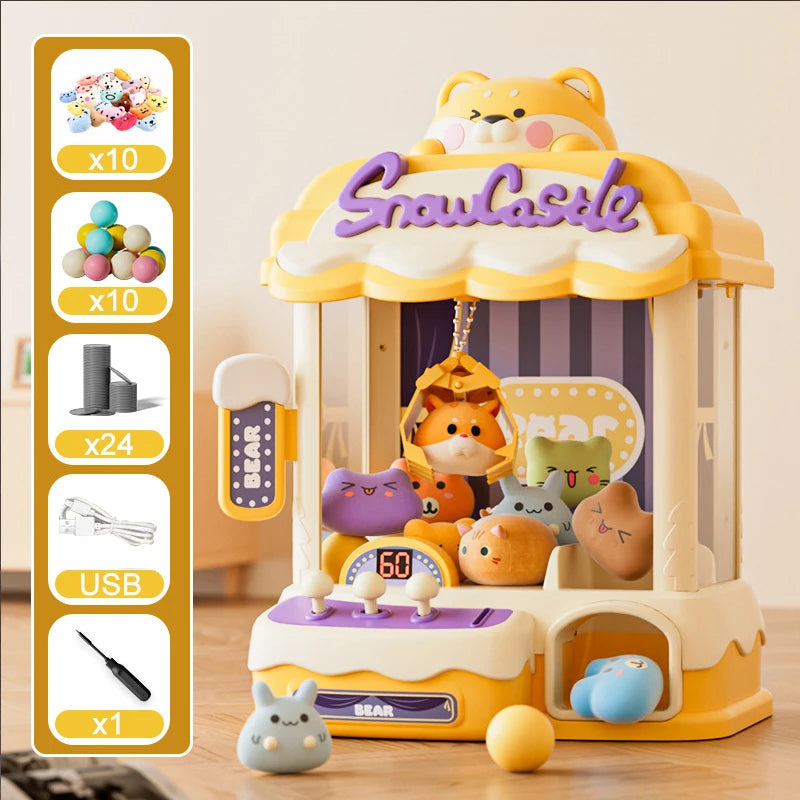 🐶✨ Mini Machine Attrape Jouets en forme de Shiba – Jeu Interactif pour petits et grands