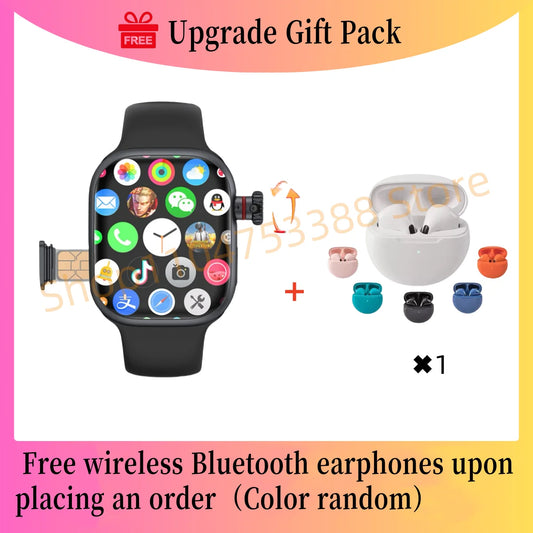 ⌚🎧 Montre SmartWatch CD99 X 5G – Caméra Rotative 180° – GPS – SIM – WiFi + écouteur