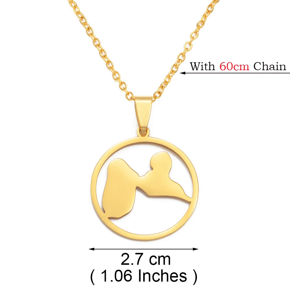 ✨⛓️ Bracelet, chaine de cheville ou collier en Acier Inoxydable rond – Carte de la Guadeloupe