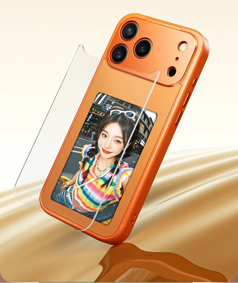 📱✨ Coque NFC pour iPhone personnalisable – Photo à l’Arrière – Plusieurs Modèles & Couleurs