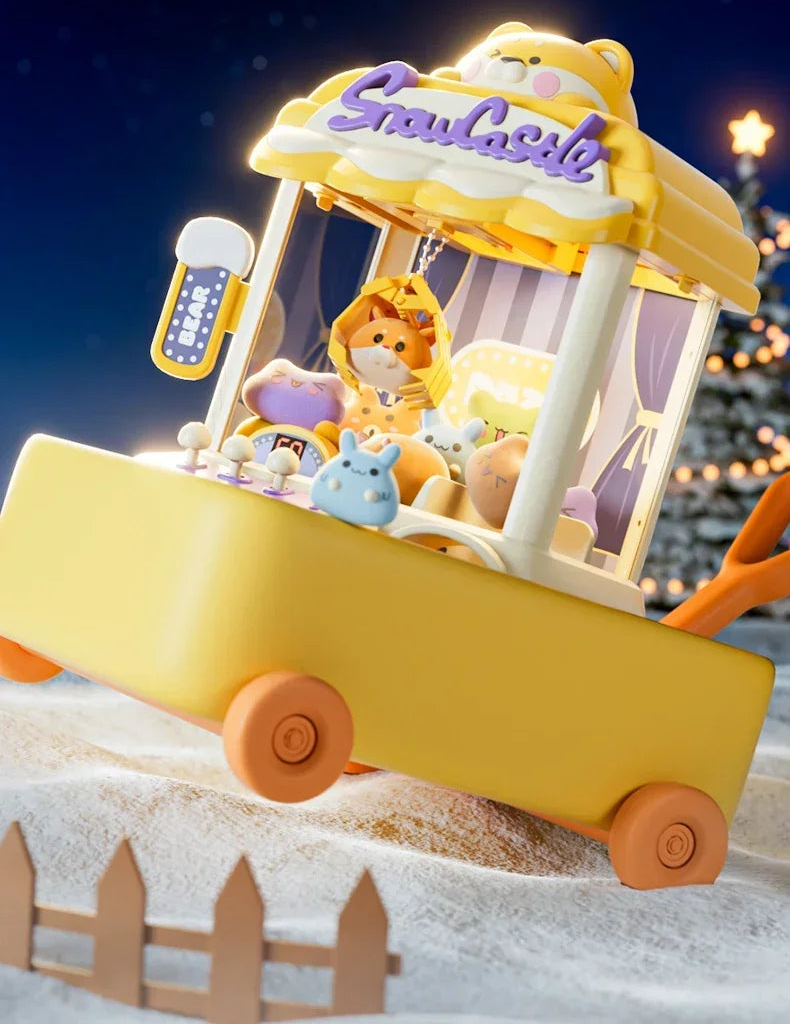 🐶✨ Mini Machine Attrape Jouets en forme de Shiba – Jeu Interactif pour petits et grands