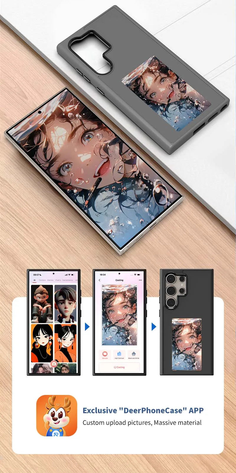 📱✨ Coque NFC Personnalisable – Samsung Galaxy S23 / S24 / S25 Ultra