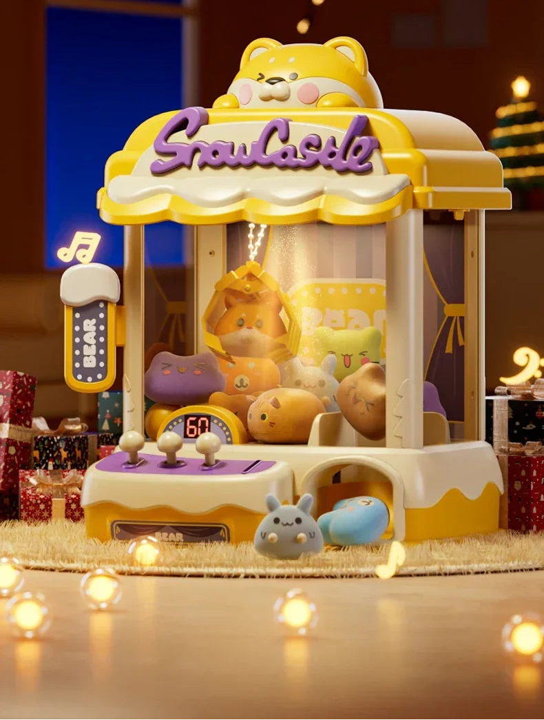 🐶✨ Mini Machine Attrape Jouets en forme de Shiba – Jeu Interactif pour petits et grands