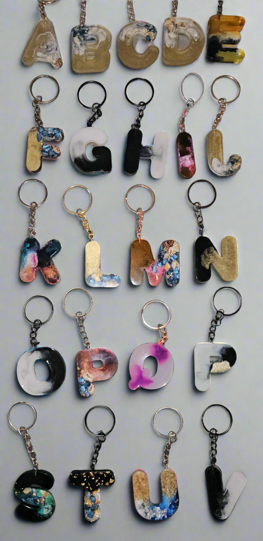 Gamme Alphabets et Chiffres en résine (1 pcs)