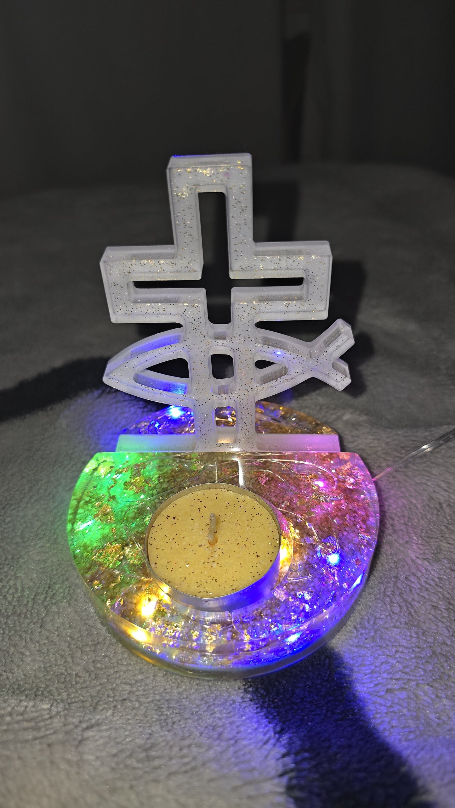 Bougeoirs en résine (1 pcs)